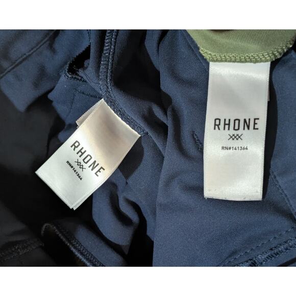 Rhone Pants Mens 32 Green Blue Commuter Performance Classic Straight Fit Lot - Picture 13 of 14